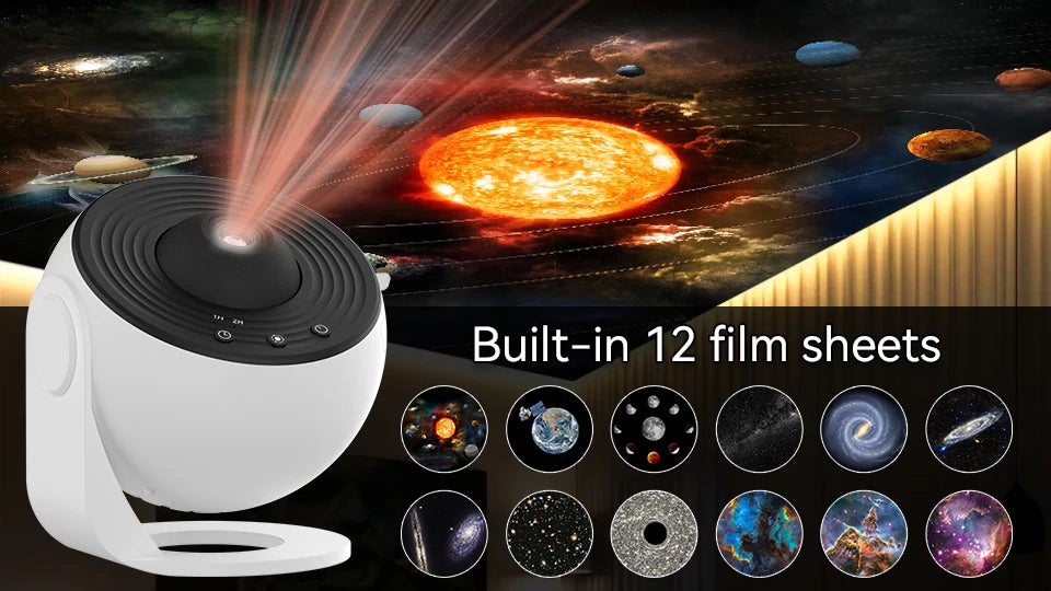 The Twilight Decor™ Night Light Galaxy Projector Starry Sky Projector 360°