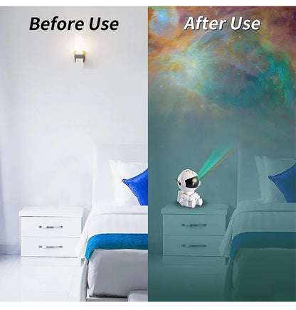 The Twilight Decor™ Mini Galaxy Star Astronaut Projector LED