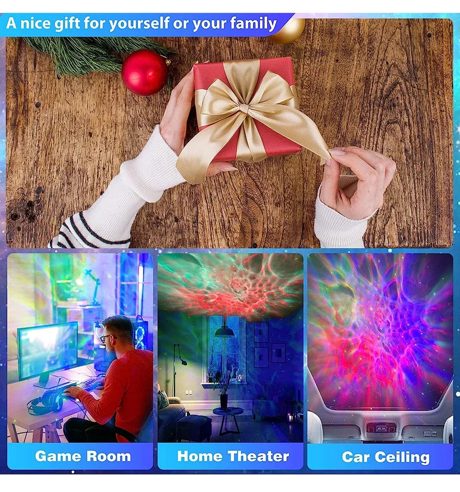 The Twilight Decor™ Mini Galaxy Star Astronaut Projector LED