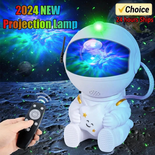 The Twilight Decor™ Mini Galaxy Star Astronaut Projector LED