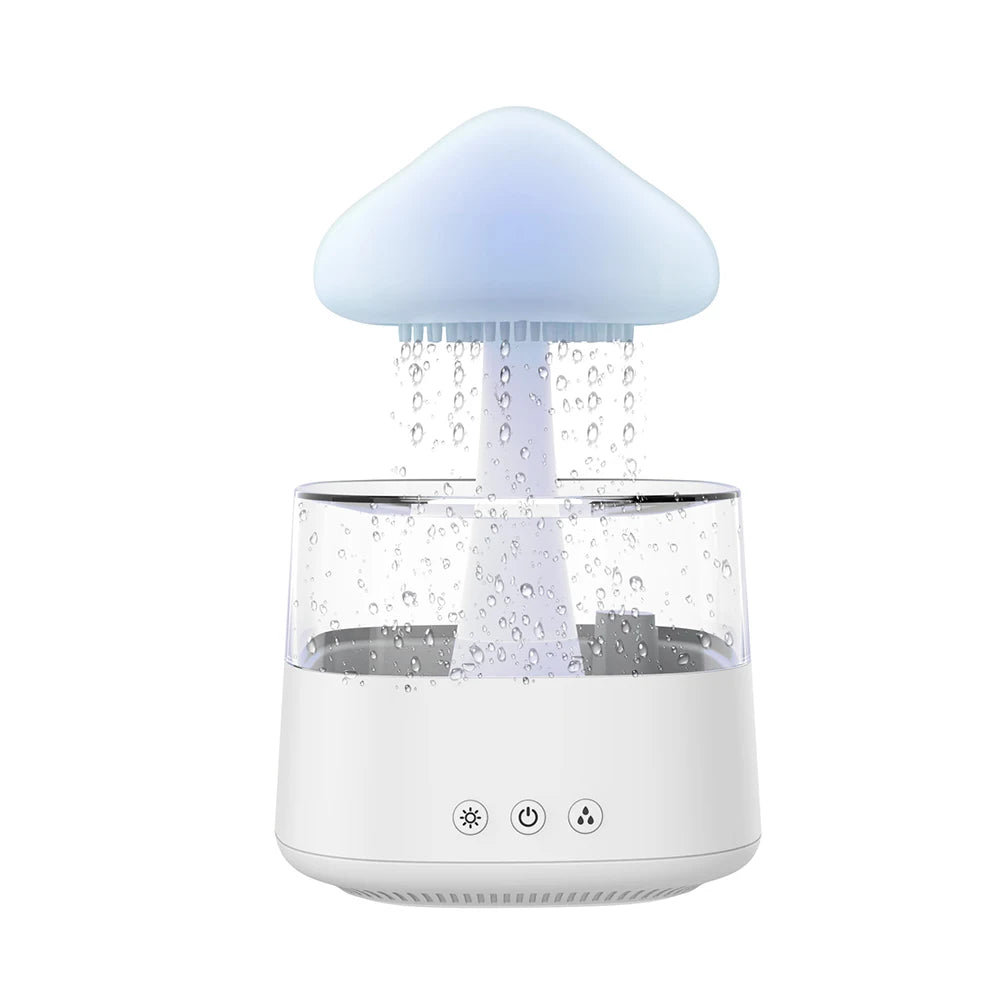 The Twilight Decor™ Relax Cloud Rain Diffuser Humidifier Raindrop