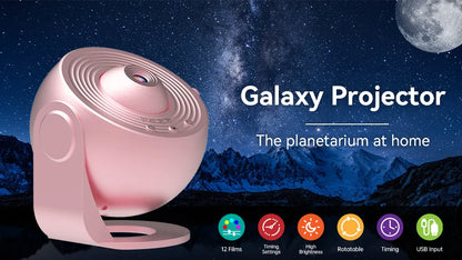 The Twilight Decor™ Night Light Galaxy Projector Starry Sky Projector 360°