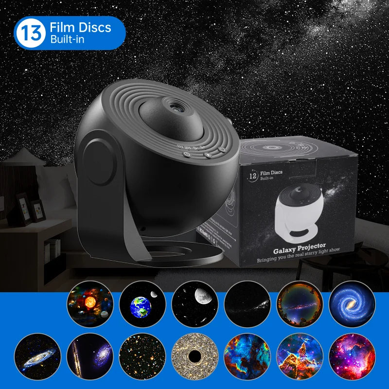 The Twilight Decor™ Night Light Galaxy Projector Starry Sky Projector 360°