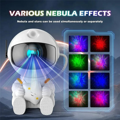 The Twilight Decor™ Mini Galaxy Star Astronaut Projector LED