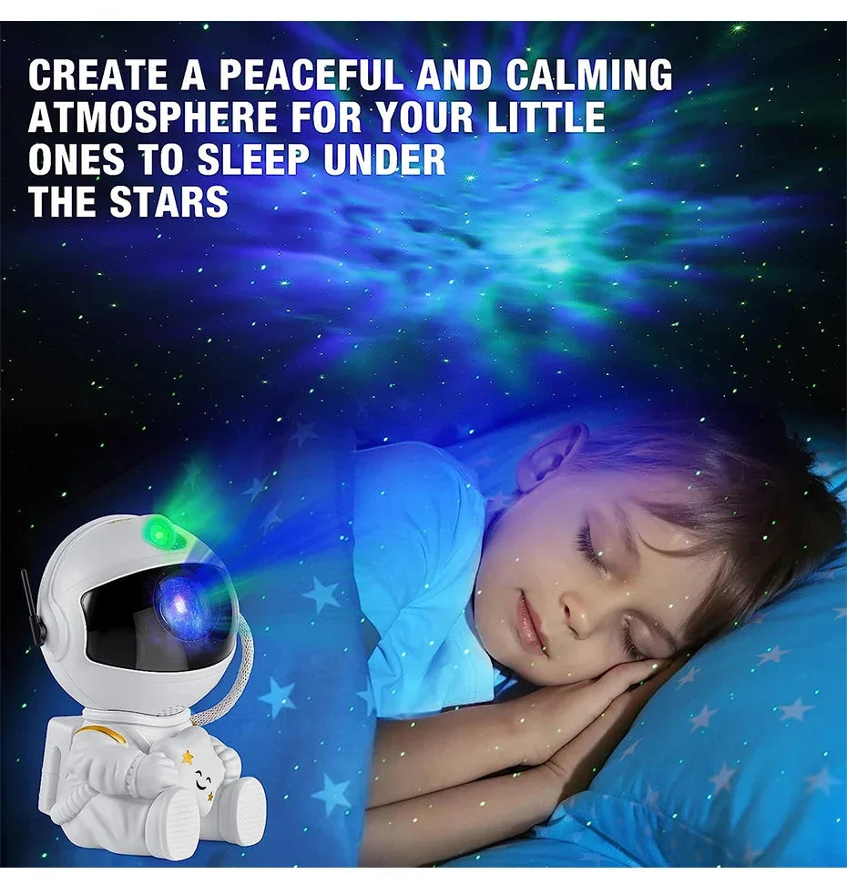 The Twilight Decor™ Mini Galaxy Star Astronaut Projector LED