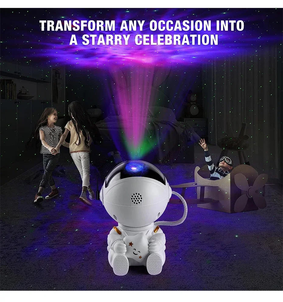 The Twilight Decor™ Mini Galaxy Star Astronaut Projector LED